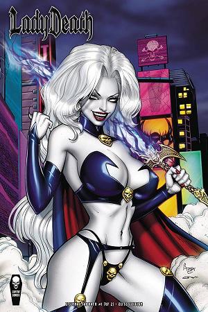 Lady Death Eternal Sabbath #1 CVR B IZIK BELL & ALEXA cover