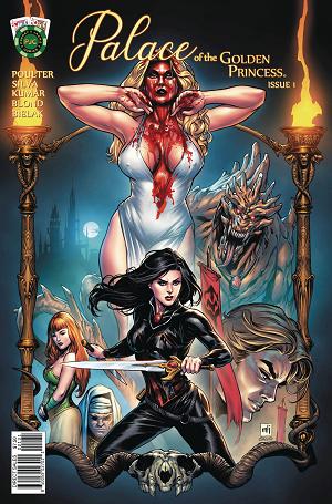 Palace Of Golden Princess #1 CVR C MIKE KROME FOIL cover