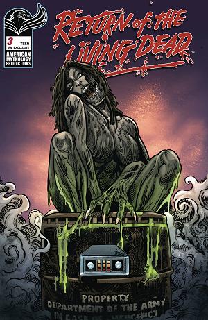 Return Of The Living Dead #3 CVR F AM EXCLUSIVE HASSON cover