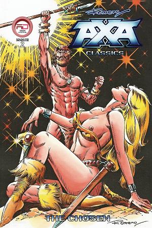 Axa Classics #2 CVR E ROMERO METALLIC (MR) cover