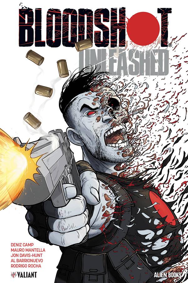 Bloodshot Unleashed Hc cover by Jon Davis-Hunt