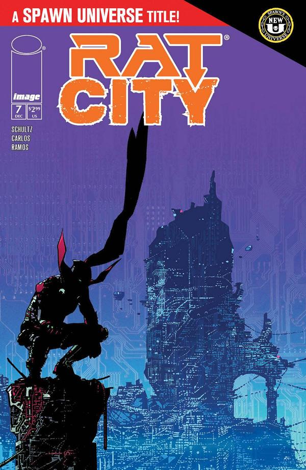 Df Spawn Rat City #7 cover