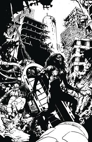 Dracula After Man #2 CVR D LTD ED B&W VIRGIN ART (O/A) (MR) cover