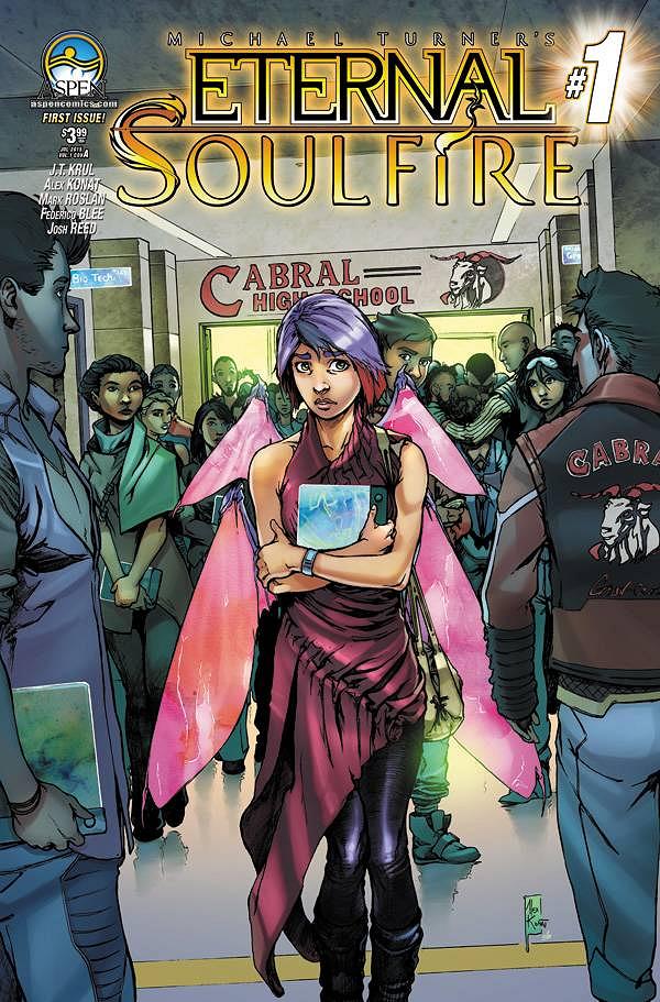 Eternal Soulfire #1 cover by Alex Konat