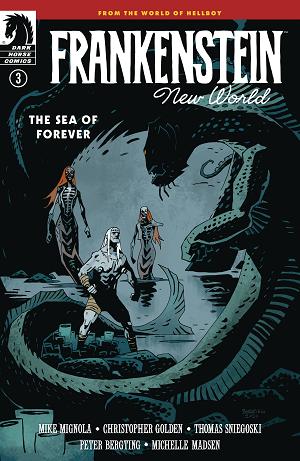 Frankenstein New World Sea Of Forever #3 cover