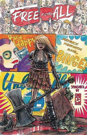 Free For All #1 CVR B KINDT cover