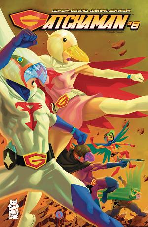 Gatchaman #8 CVR A INAKI MIRANDA cover