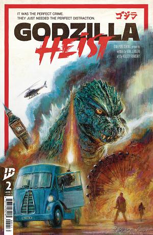 Godzilla Heist #2 CVR A EGGLETON cover