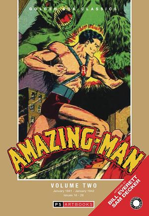Golden Age Classics Amazing Man Hc Vol 02