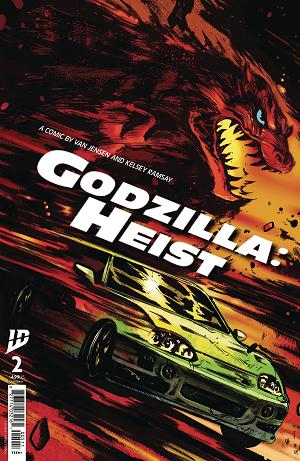Godzilla Heist #2 CVR B TUNICA cover