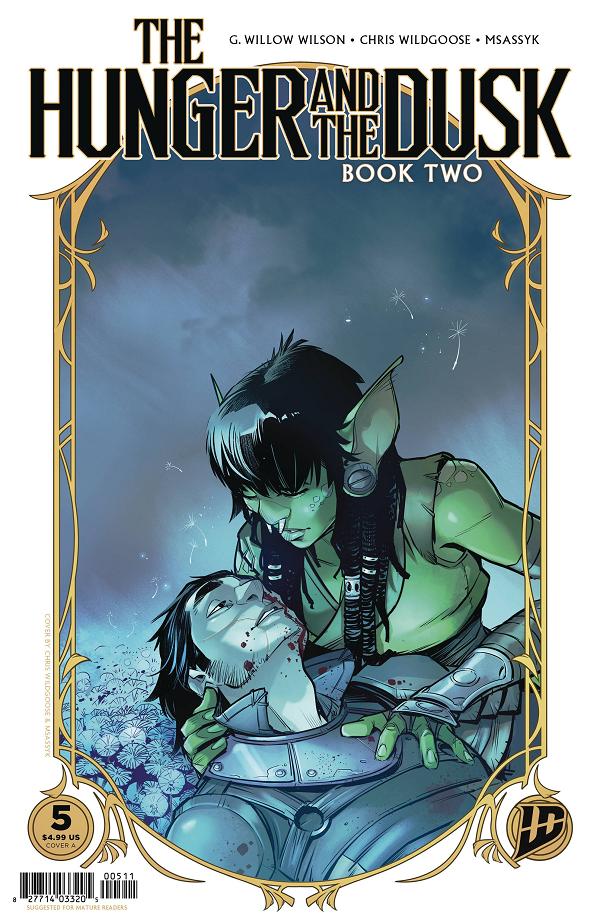 Hunger & Dusk Book Two #6 cover by Chris Wildgoose