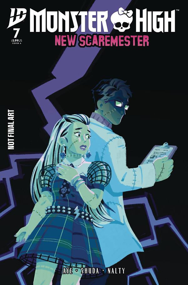 Monster High New Scaremester #7 cover by Celia Lowenthal