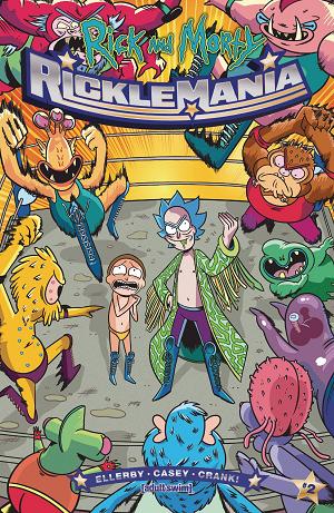 Rick And Morty Ricklemania #2 CVR A ELLERBY cover