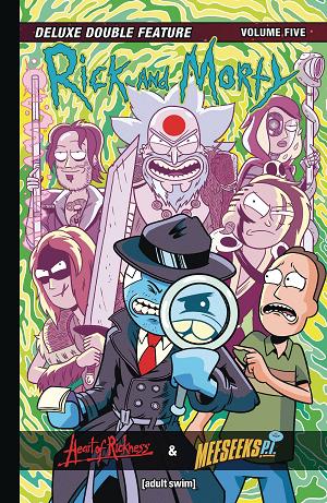 Rick And Morty Deluxe Double Feature Hc Vol 05 (Mr)
