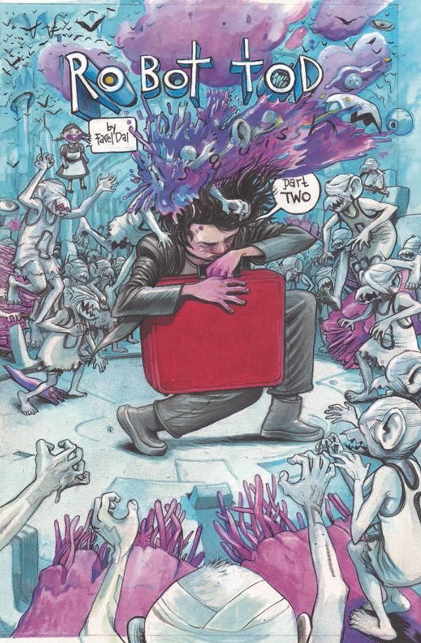 Robot Tod #2 cover by Farel Dalrymple