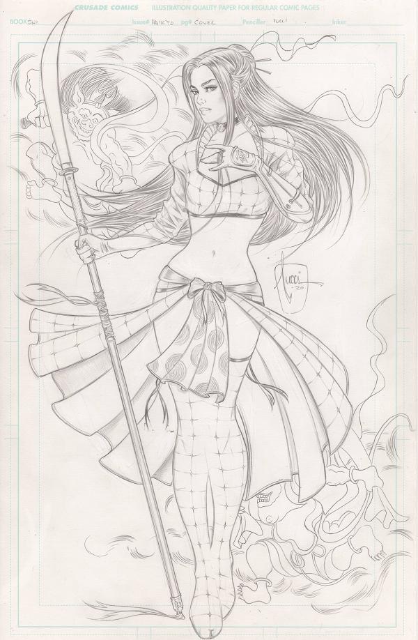 Shi Haikyo Rough Cut Ed #1 cover by Billy Tucci
