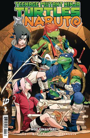 Teenage Mutant Ninja Turtles X Naruto #3 CVR A JIMENEZ cover