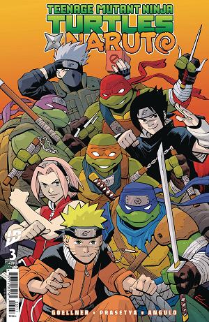 Teenage Mutant Ninja Turtles X Naruto #3 CVR D YOUNG cover