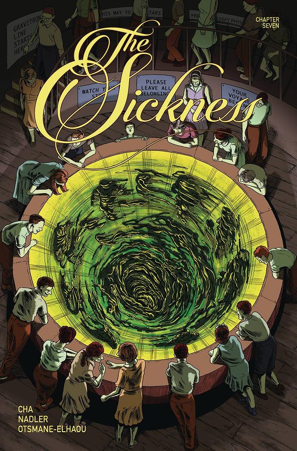 The Sickness #7 cover by Jenna Cha