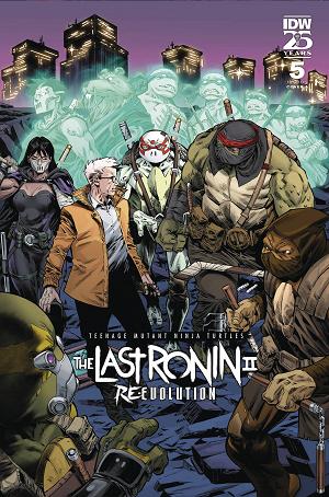 Tmnt The Last Ronin Ii Re Evolution #5 CVR A ESCORZAS (MR) cover