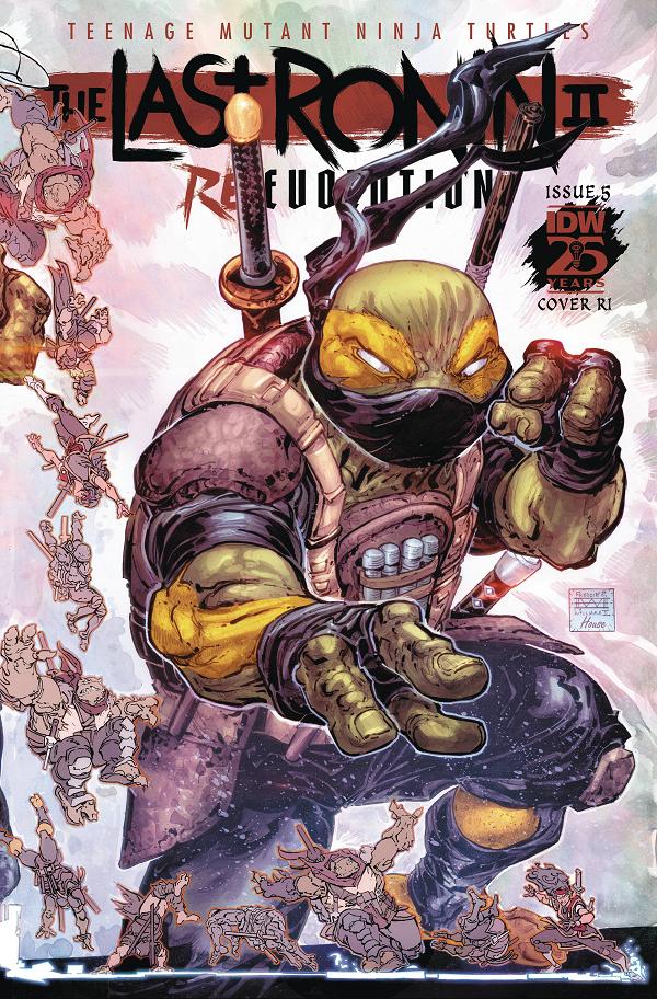 Tmnt The Last Ronin Ii Re Evolution #5 variant cover by Ben Bishop