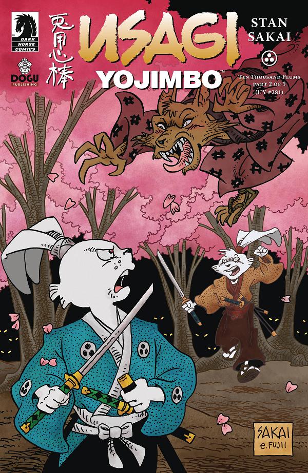 Usagi Yojimbo Ten Thousand Plums #2 CVR A SAKAI cover