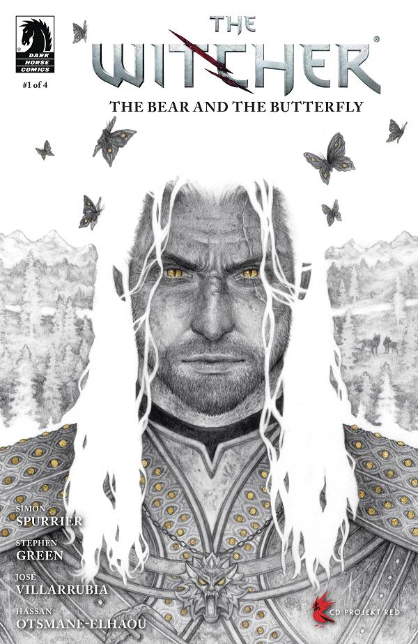 Witcher Bear & Butterfly #1 variant cover by Tim Von Rueden