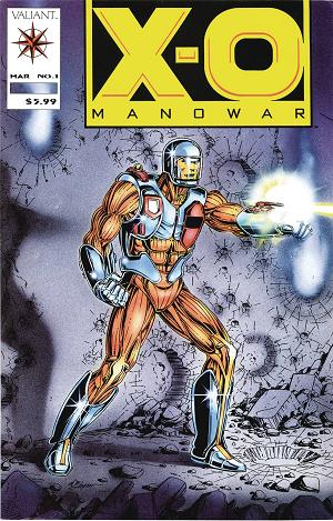 X-O Manowar #1 cover