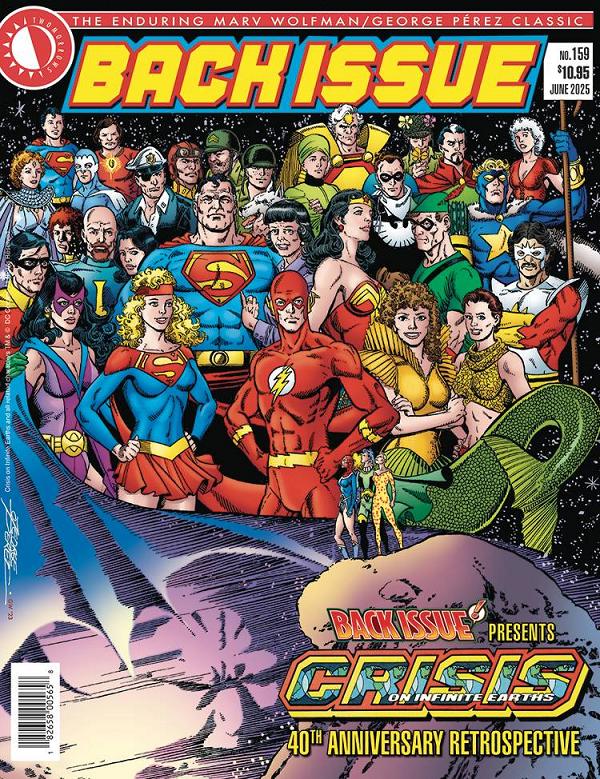 Back Issue #159 cover by George Perez