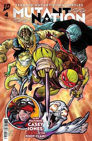 Tmnt Mutant Nation #4 CVR B FEDERICI cover