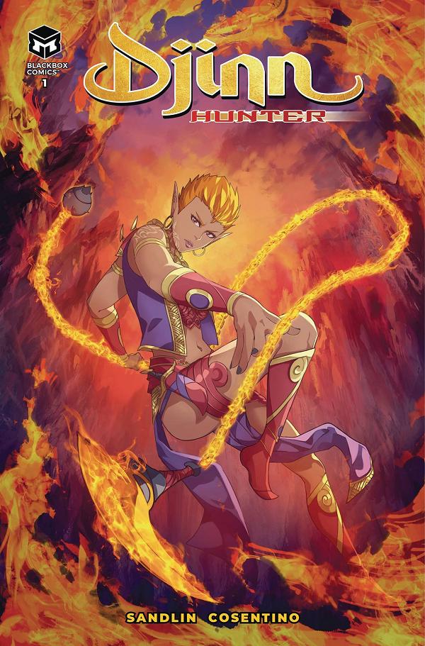 Djinn Hunter #1 cover by Fabrizio Cosentino