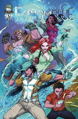 Fathom Blue #1 CVR B (O/A) cover
