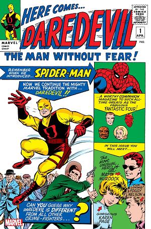 Daredevil #1 FACSIMILE ED FOIL cover
