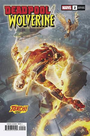 Deadpool Wolverine #2 BJORN BARENDS TORCH cover