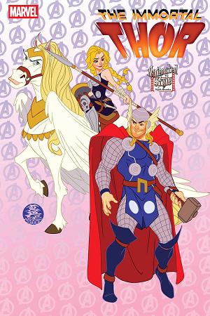 Immortal Thor #20 MARK BROOKS ANIMATED-STYLE cover