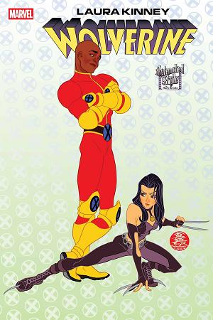 Laura Kinney Wolverine #3 MARK BROOKS ANIMATED-STYLE cover