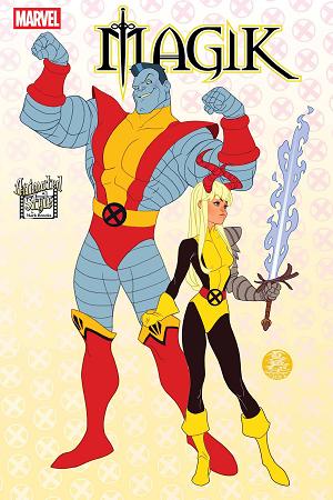 Magik #2 MARK BROOKS ANIMATED-STYLE cover
