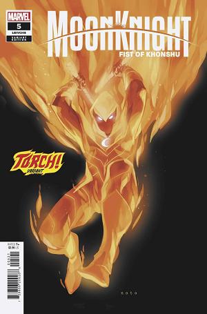Moon Knight: Fist Of Khonshu #5 PHIL NOTO TORCH cover