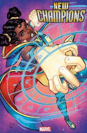 New Champions #2 ALITHA MARTINEZ BLACK HISTORY MONTH cover