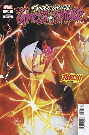 Spider-Gwen The Ghost-Spider #10 MIRKA ANDOLFO TORCH cover