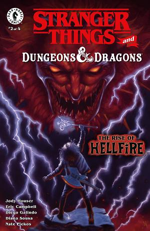 Stranger Things D&D Rise Of Hellfire #2 CVR A WOHL cover