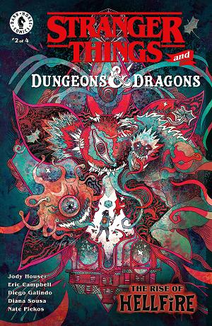 Stranger Things D&D Rise Of Hellfire #2 CVR B GAX cover