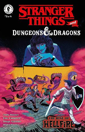 Stranger Things D&D Rise Of Hellfire #2 CVR C KNIGHT cover