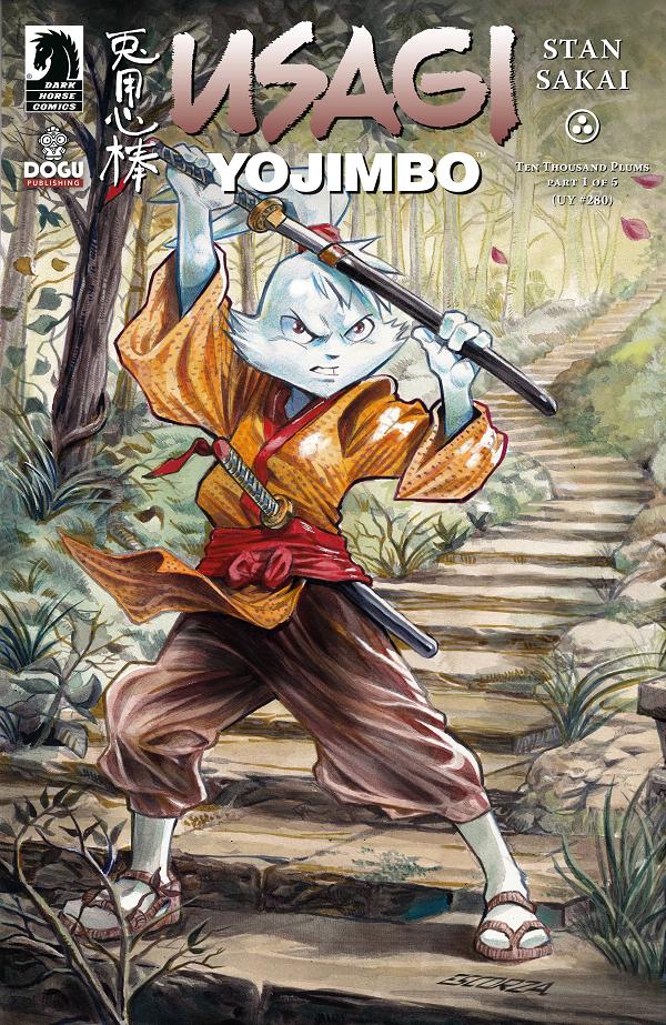 Usagi Yojimbo Ten Thousand Plums #1 CVR B ESCORZAS cover
