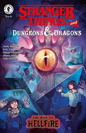 Stranger Things D&D Rise Of Hellfire #3 CVR B BEALS cover