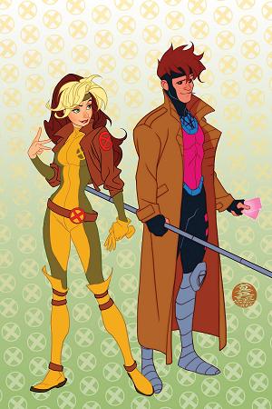 Uncanny X-Men #10 50 COPY INCV BROOKS ANIMATED STYLE VIR cover