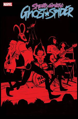Spider-Gwen The Ghost-Spider #10 LEE GARBETT FORESHADOW cover