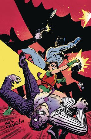 Batman & Robin Year One #6 CVR C WES CRAIG CSV cover