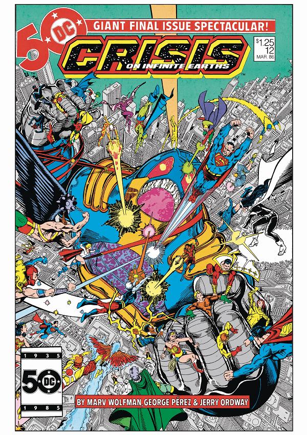Crisis On Infinite Earths #12 cover