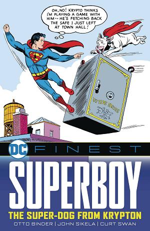 Dc Finest Superboy The Super-Dog From Krypton Tp cover